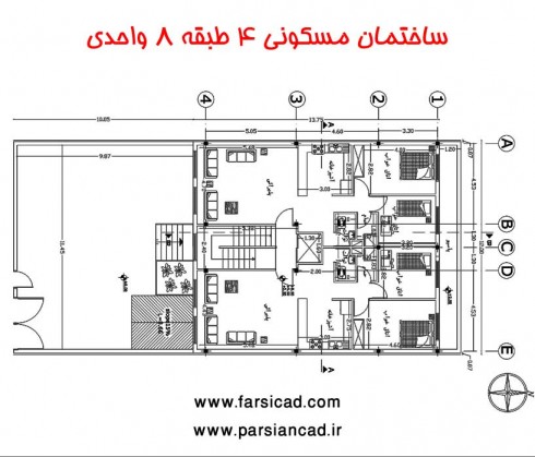نقشه معماری ، نقشه سازه ، دتایل ، پلان معماری ، پلان سازه ، نقشه ساختمان ، پلان ساختمان ، نقشه منزل