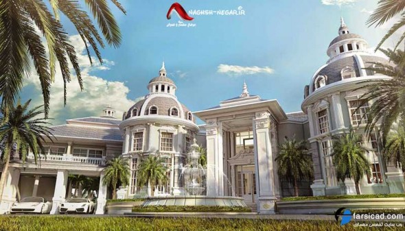 Penthouse - Sketchup 3d (www.naghsh-negar.ir - www.farsicad.com) 2