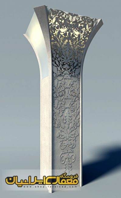 ستون نمای رومی - ستون نمای ساختمان - نمای ستون داخل ساختمان - ستون سنگ نما - ستون سنگی نما - طراحی ستون نما - سرستون نما کلاسیک
